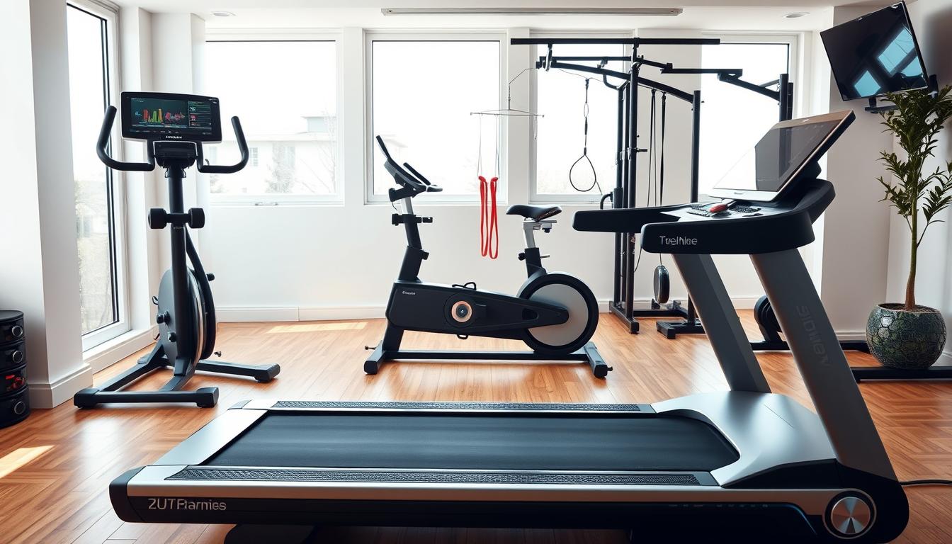Smart gym equipment for modern homes